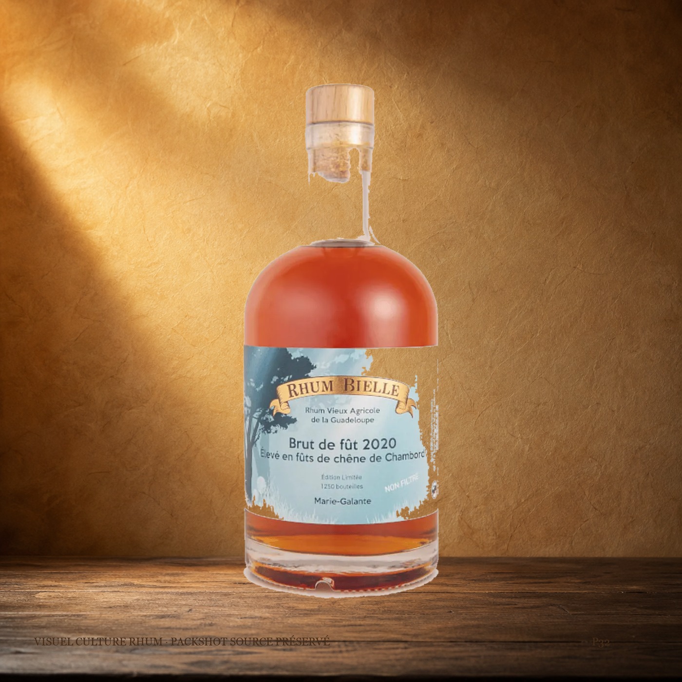 Rhum vieux Bielle Brut de Fût 2020 Chambord — Bielle, Marie-Galante