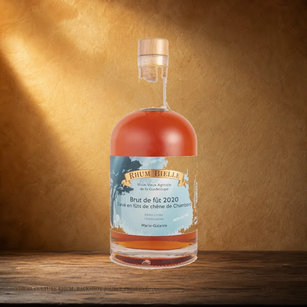 Rhum vieux Bielle Brut de Fût 2020 Chambord — Bielle, Marie-Galante