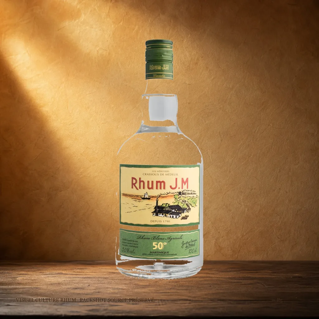 Rhum J.M Blanc 50° 100cl — Rhum J.M, Martinique